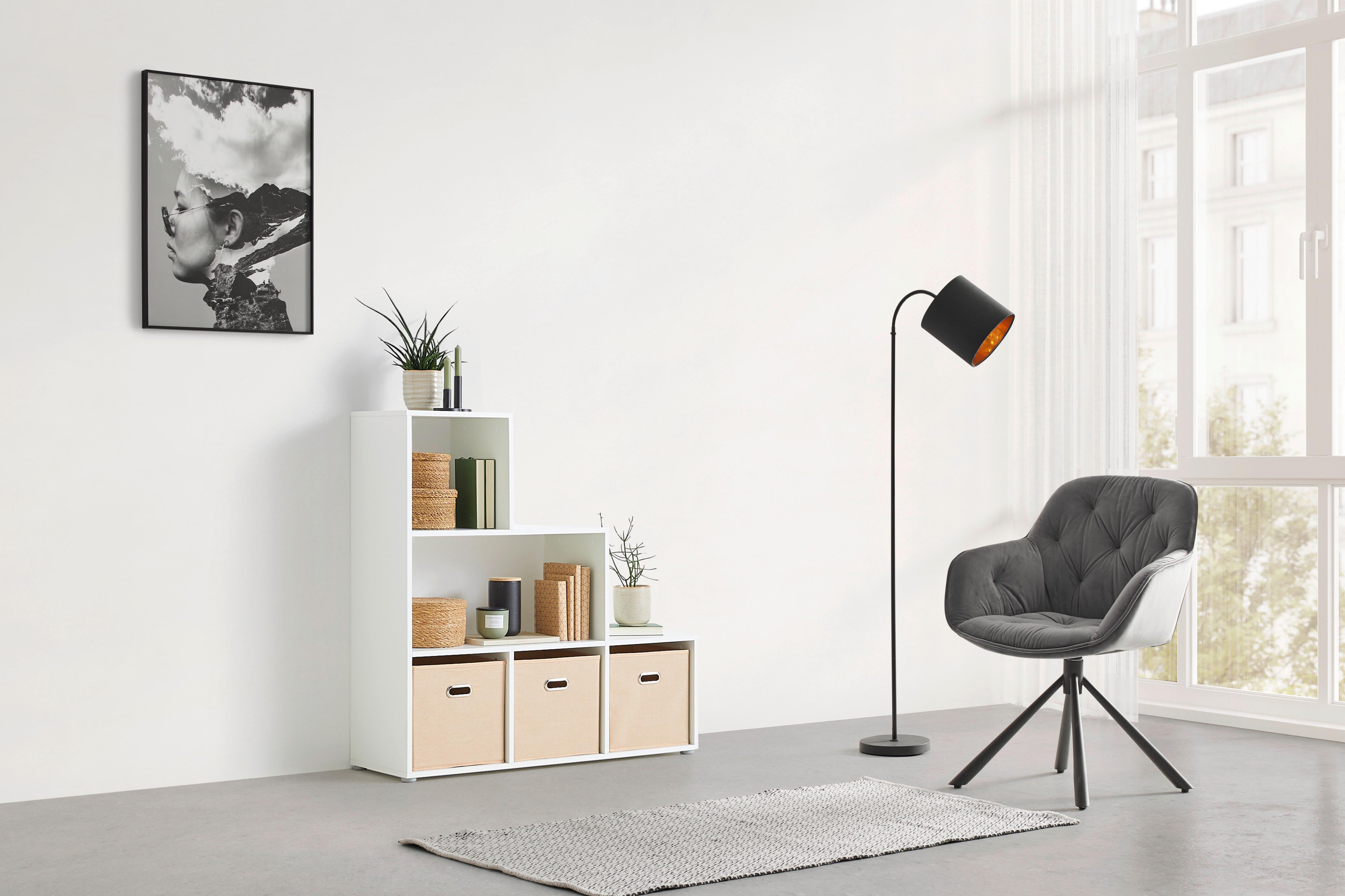 Regal Cassa 1 Weiß - Weiß, KONVENTIONELL, Holzwerkstoff (112/113/35cm) - Mömax