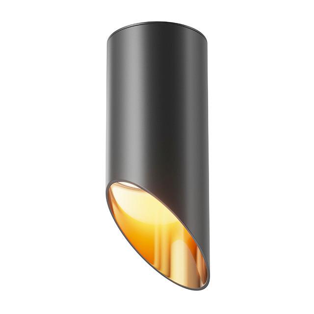 DECKENLEUCHTE LIPARI - Goldfarben/Schwarz, Trend, Metall (6/15cm) - MAYTONI