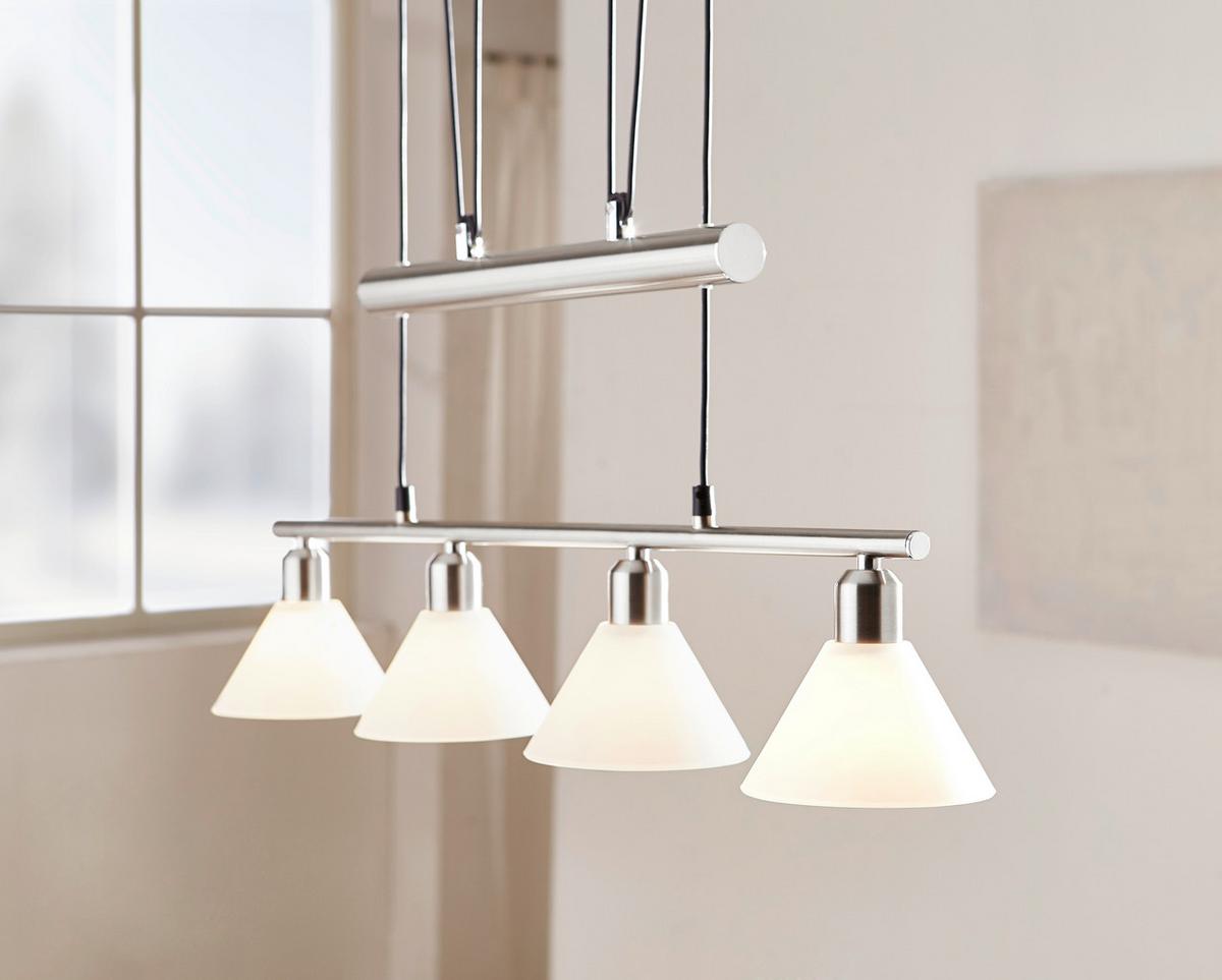 LAMPA WISZĄCA 3751041-07 - kolor niklowy, Konventionell, metal (80/14/180cm) - Trio Leuchten