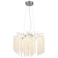 LAMPA WISZĄCA IVETTE - kolor aluminiowy/kolor chromowy, Trend, tworzywo sztuczne/metal (50/120cm) - Collett's Monde