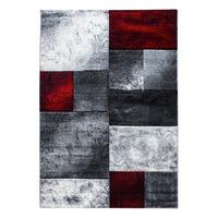 Flachwebeteppich Hawaii Rot ca. 280x370cm - Rot, Design, Textil (280/370cm) - Novel