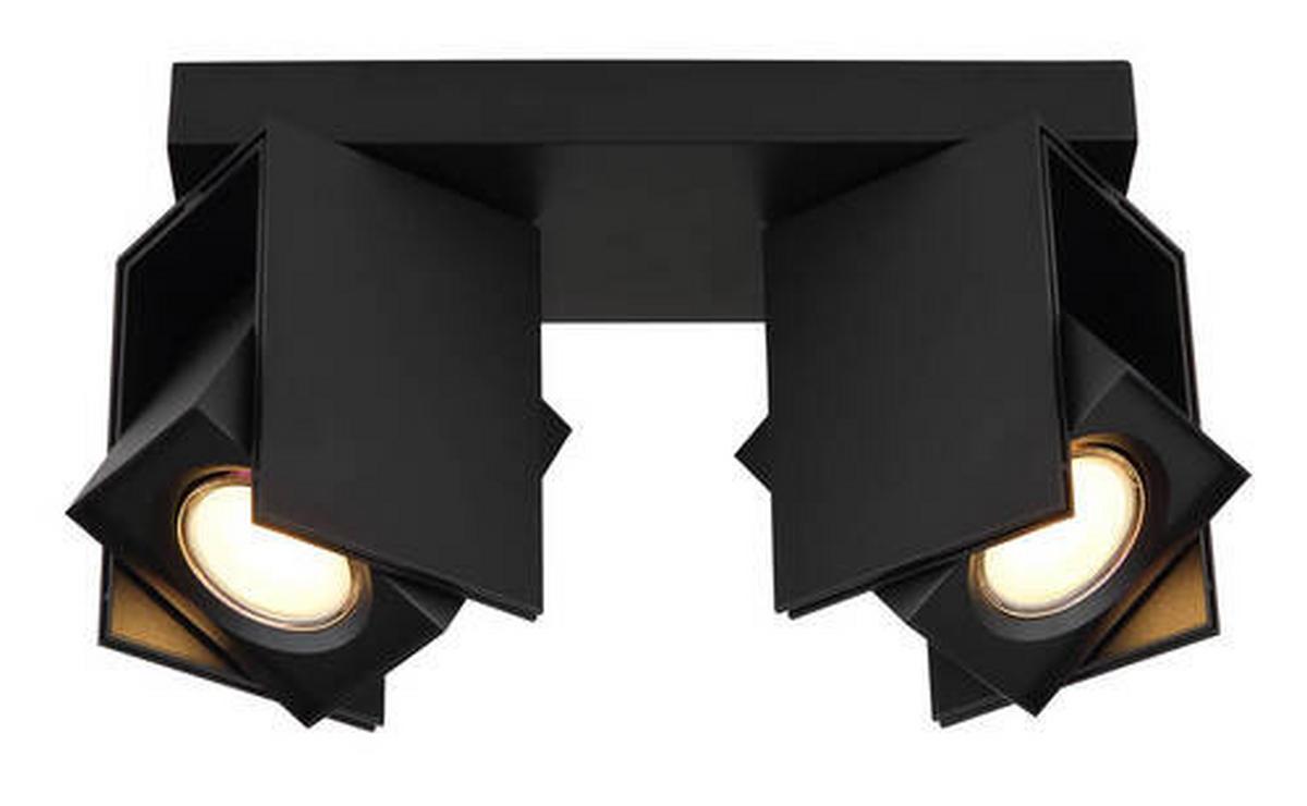Strahler Rory in Schwarz max. 5 Watt - Schwarz, Design, Metall (25,6/8,4/15,7cm) - Globo