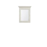 Spiegel "Kashmir" , Weiß - Weiß/Pinienfarben, Basics, Glas/Holzwerkstoff (72,1/92,8/7,3cm) - Livetastic