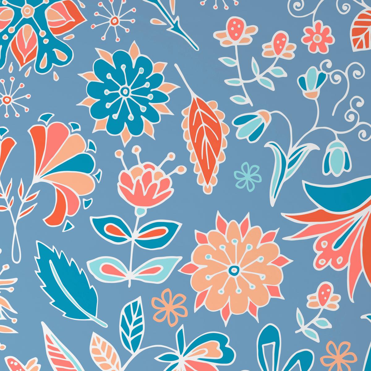 Bettwäsche Mia Pastellblau ca. 135x200cm - Pastellblau, Textil (135/200cm) - Mömax