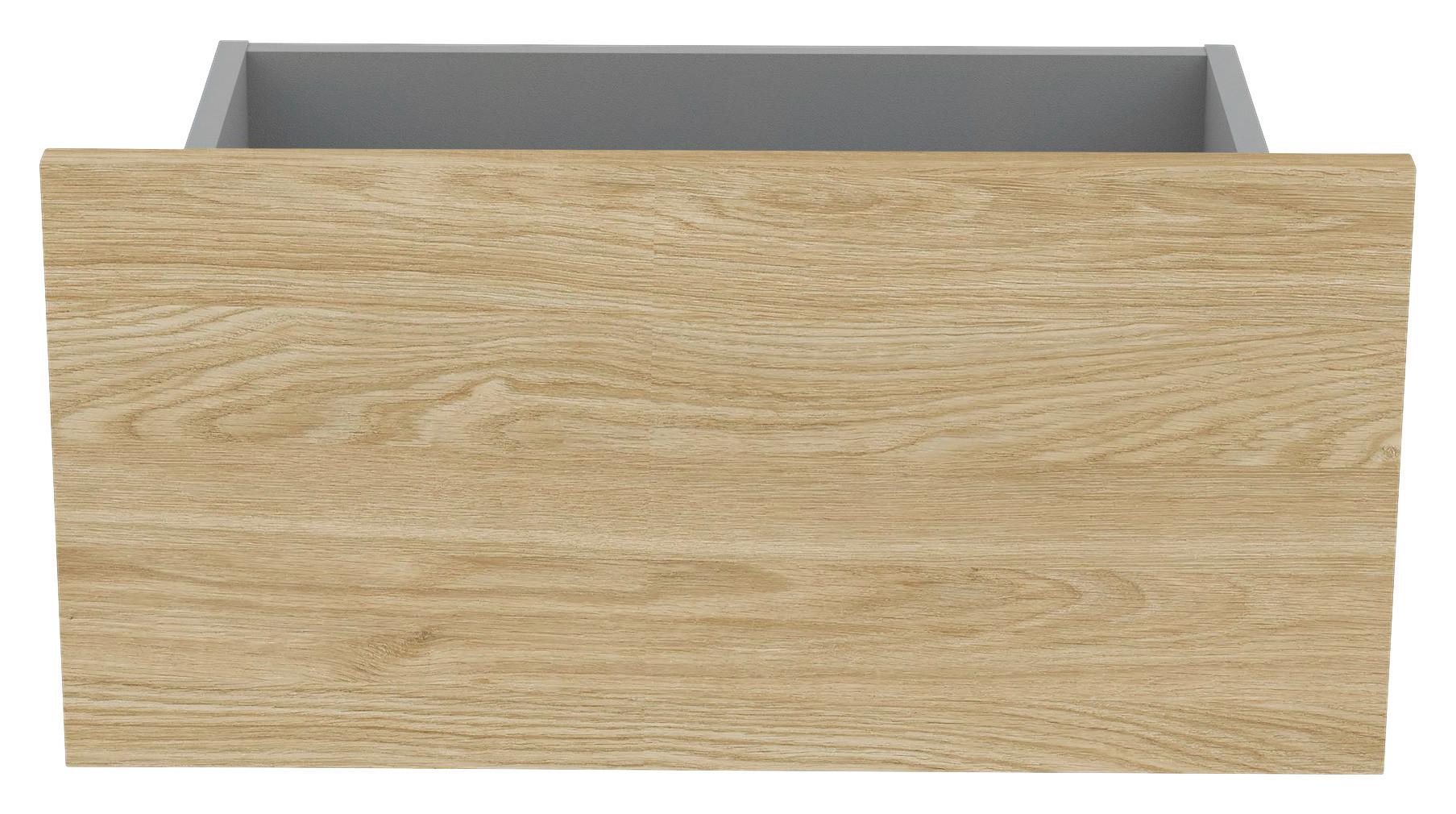 Schublade Unit in Eichefarben - Eichefarben, Modern, Holzwerkstoff (45,3/21,9/36,6cm) - Based