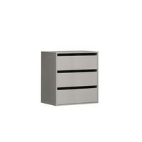 Set Ladica Bellevue - siva, Lifestyle, drvni materijal (98,7/70,6/39,6cm) - Modern Living