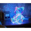 LAMPE DÉCORATIVE LED BERLI - Transparent, KONVENTIONELL, matière synthétique (19/20/25cm) - Mömax
