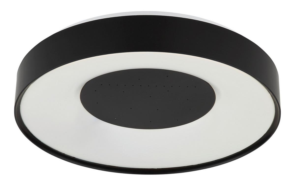 Led Stropna Svjetiljka Jolliana - bijela/siva, Design, metal/plastika (38,6/7,5cm) - Globo