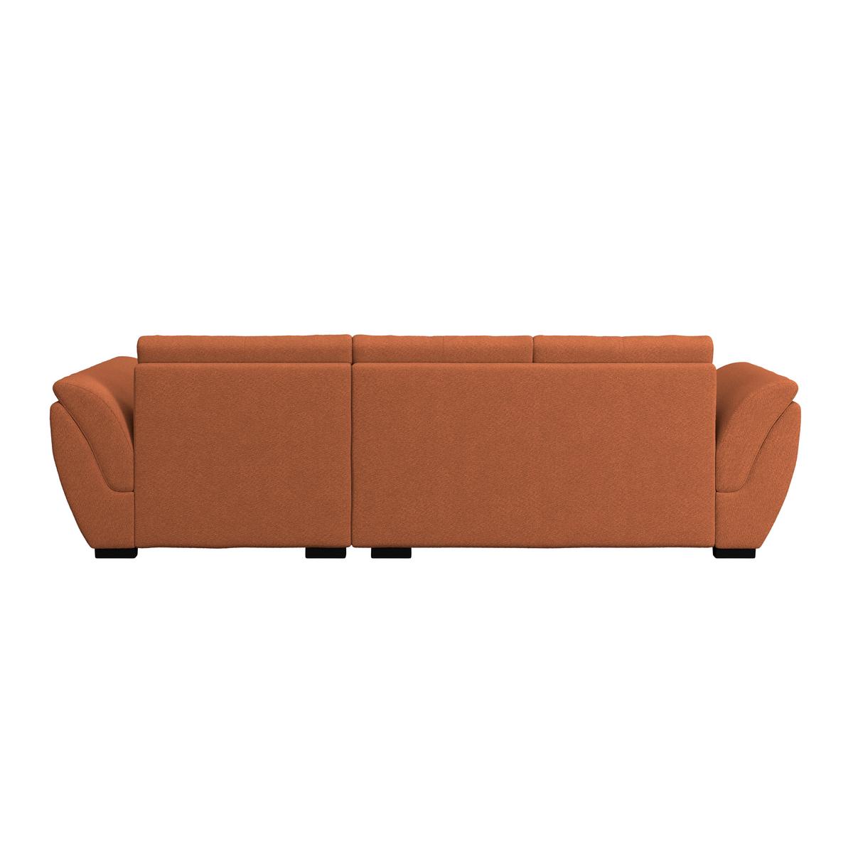 Kutna Garnitura Berisso - crna/terakota, Konvencionalno, tekstil (278/187cm) - Ondega