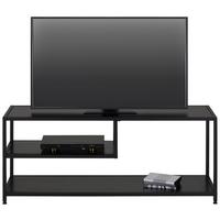 KOMODA NISKA GABE - czarny, Modern, tektura falista/metal (120/50/33cm) - Mömax