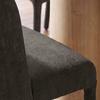 CHAISE ANEA - gris foncé, MODERN, métal/textile (52/79/55,5cm) - Bessagi Home
