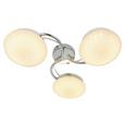 Stropna Led-svetilka Leya - bela/krom, Romantika, kovina/umetna masa (50/13cm) - Mömax modern living Stropna Led-svetilka Leya - bela/krom, Romantika, kovina/umetna masa (50/13cm) - Mömax modern living