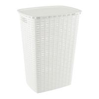 Coș de rufe clasic Anna - alb, Konventionell (45/60/34cm) - Mömax