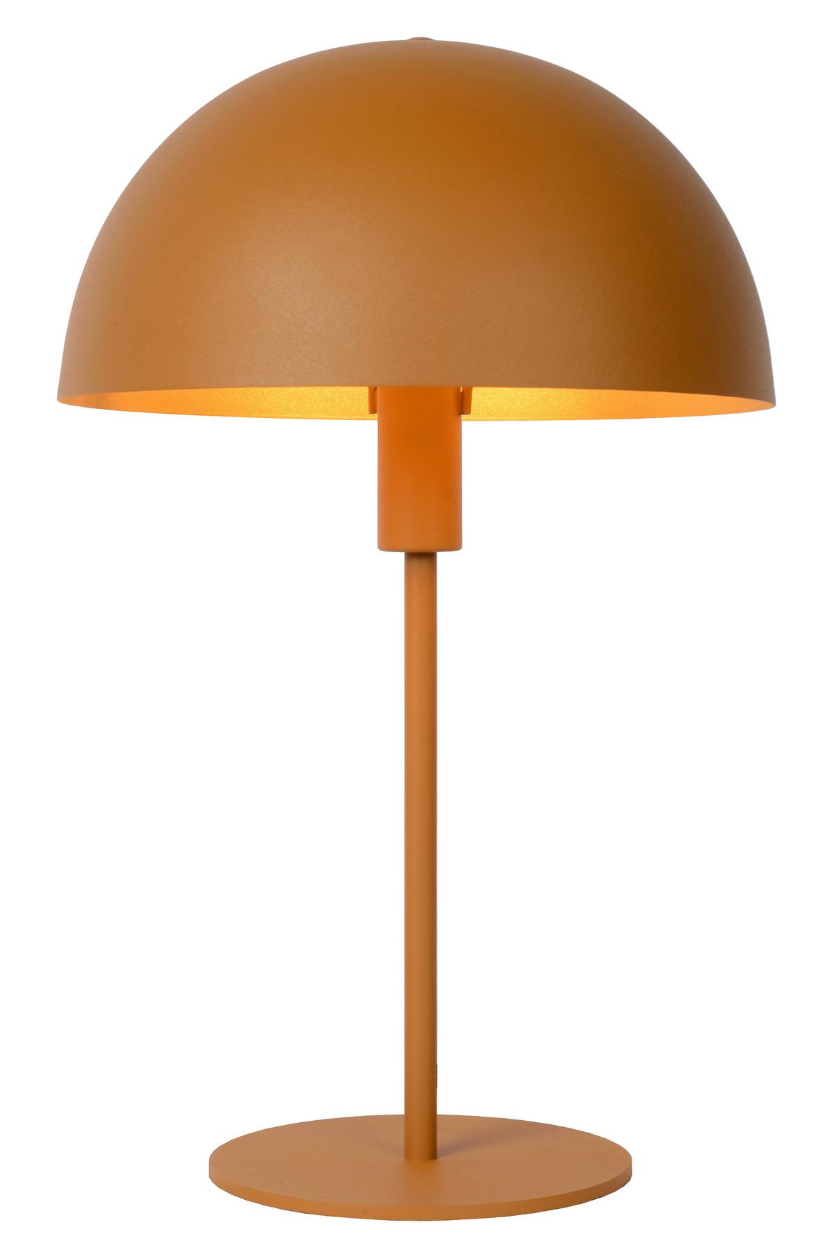 LAMPA STOŁOWA 45596/01/44 SIEMON - kolor mosiężny/curry, Design, metal (25/40cm) - Lucide