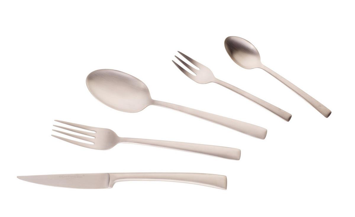 Jedilni Pribor Avelino, 30-Delni - barve brona, Moderno, kovina - Echtwerk