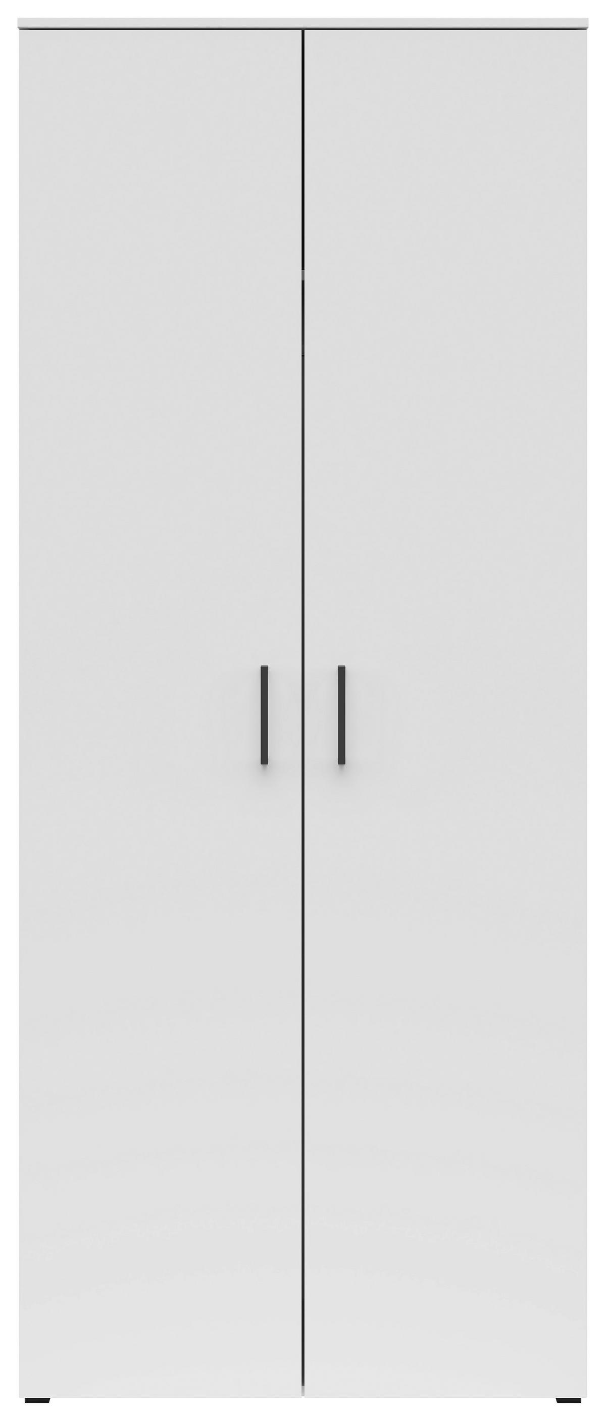 Omara Multistauraum - črna/bela, Moderno, leseni material (80/195/52cm) - Premium Living