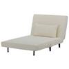 BÄDDFÅTÖLJ NIGHT 100 - beige/svart, Modern, trä/textil (101/81/90cm) - Mömax