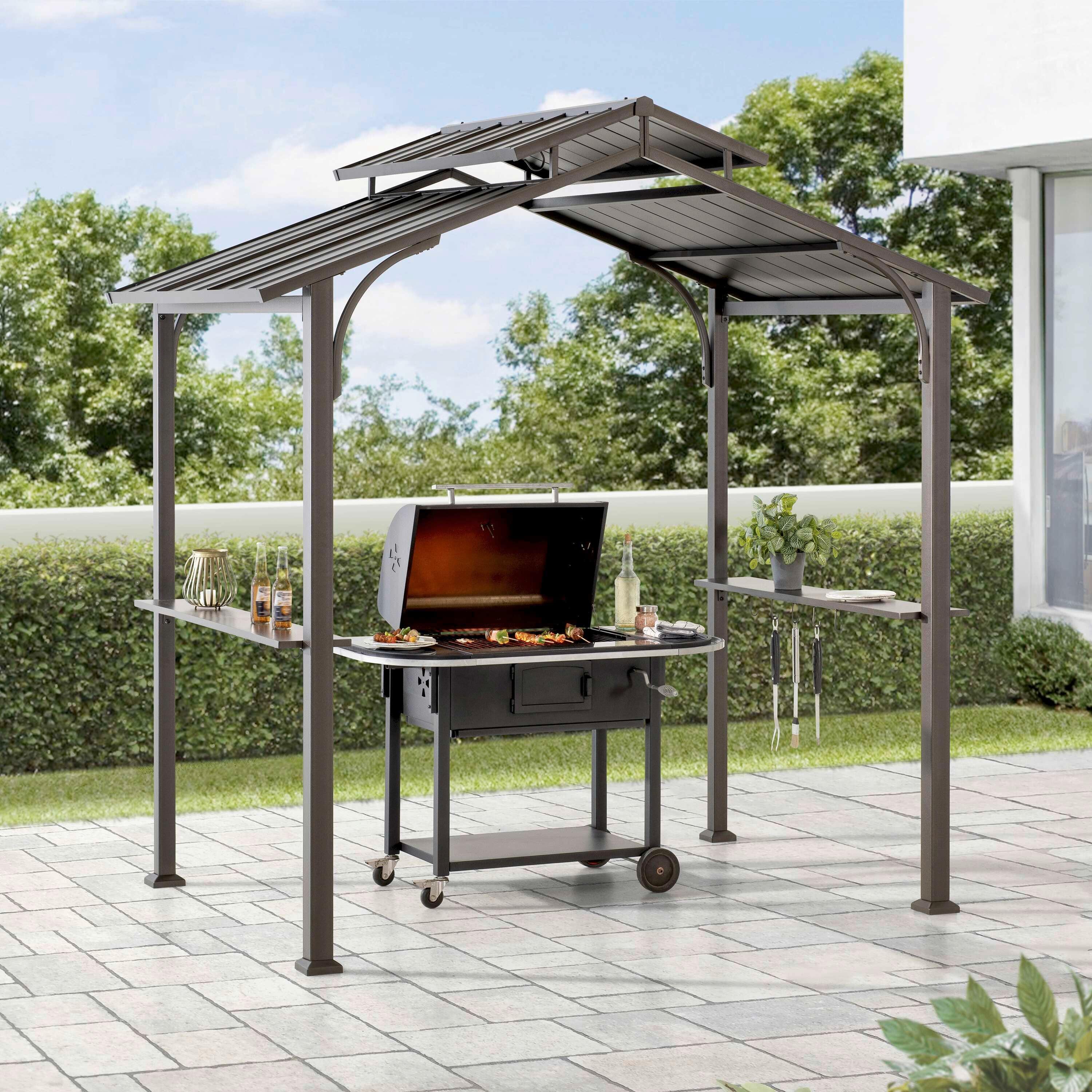 Pavillon Ecrins Braun - Braun, Basics, Metall (242/248/153cm) - Modante