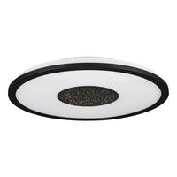 Led-deckenleuchte 900558_marmorata - Weiss/Schwarz, Basics, Kunststoff/Metall (45/7cm) - Eglo
