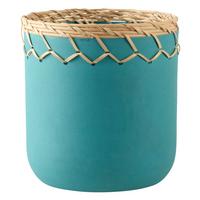 Kaspó Nature - pasztellkék, Trend, fém (15/17cm) - Modern Living