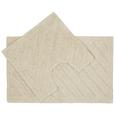 Badematte Bernd ca. 50x50cm - Beige/Petrol, Textil (50/45cm) - Mömax modern living Badematte Bernd ca. 50x50cm - Beige/Petrol, Textil (50/45cm) - Mömax modern living