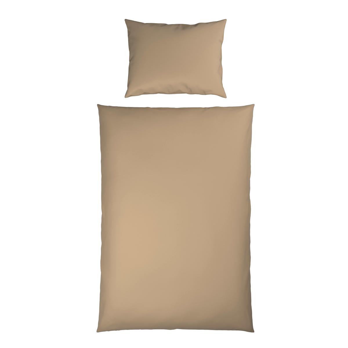 Posteljnina Xenia Uni, Bež, 60/80, 140/200 - bež, Moderno, tekstil (140/200cm) - Premium Living