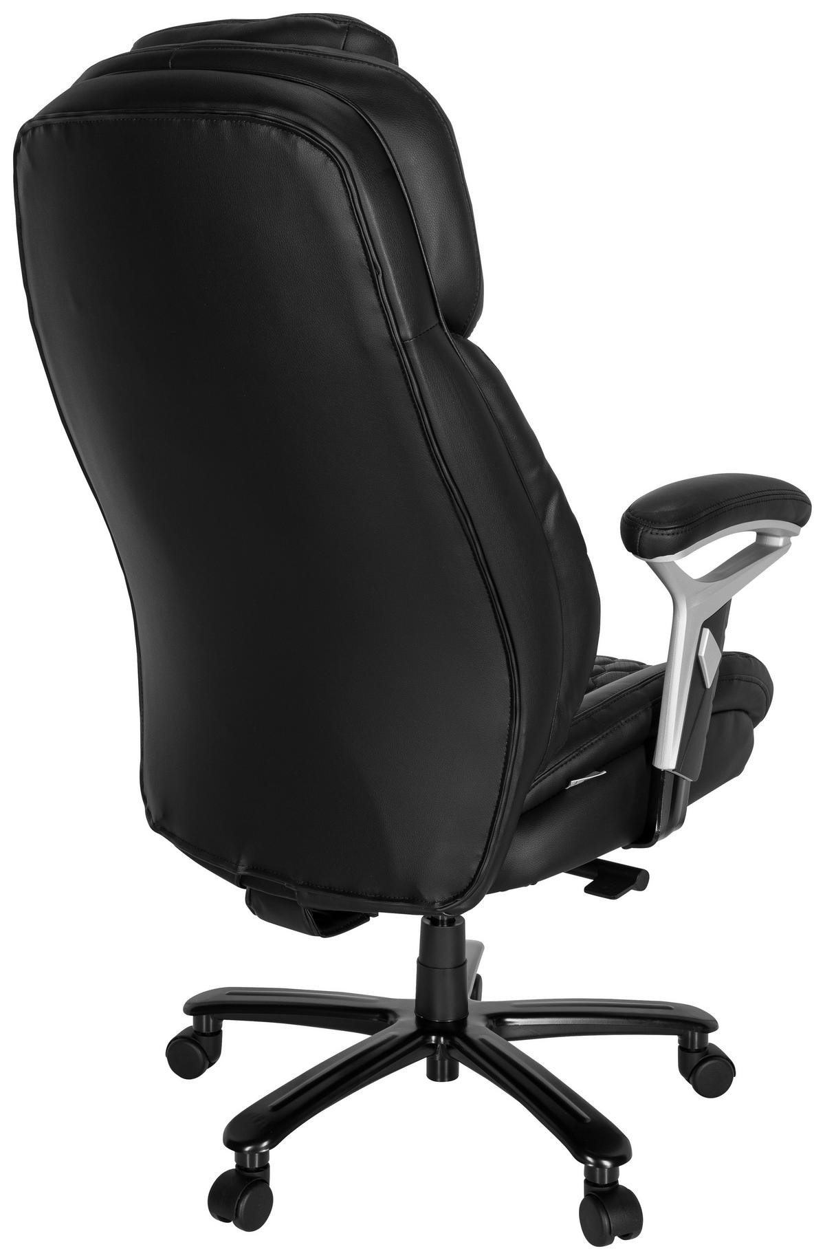 Pisarniški Stol Pullmann I, Črna - črna, Moderno, kovina/umetna masa (73/138/85cm) - MID.YOU