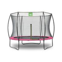 Trampolin Exit Silhouette, Ø 244cm - pink, Konvencionalno, kovina/umetna masa (244/228cm) - EXIT Toys