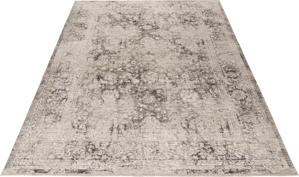 Covor țesut My Bella, cca. 140x200cm - gri, Design, textil (140/200cm) - Obsession