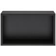 Wandboard in Schwarz - Schwarz, MODERN, Holzwerkstoff (38/22.6/16cm) Wandboard in Schwarz - Schwarz, MODERN, Holzwerkstoff (38/22.6/16cm)