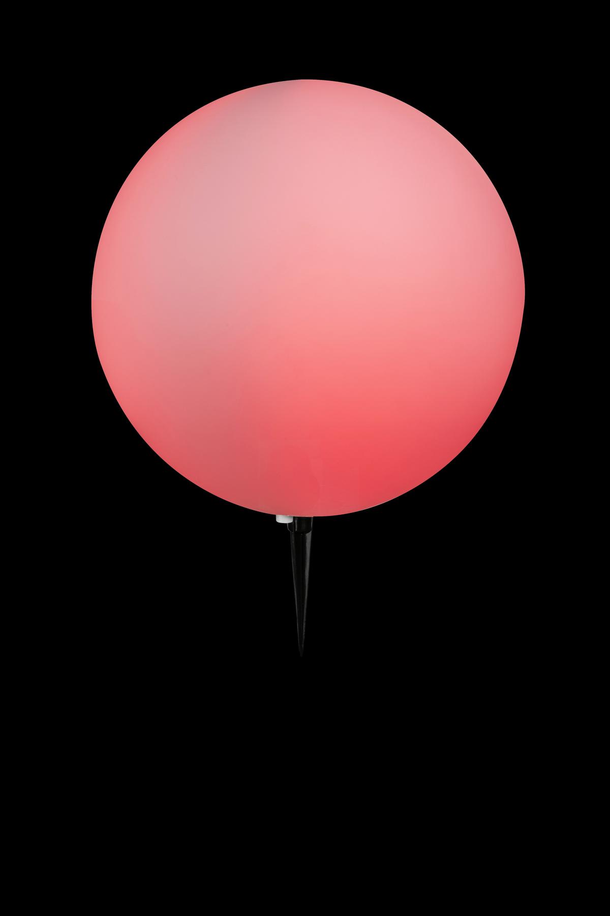 AUSSENSTEHLEUCHTE 31776 TOULA - Weiss/Schwarz, Design, Kunststoff (40/56cm) - Globo