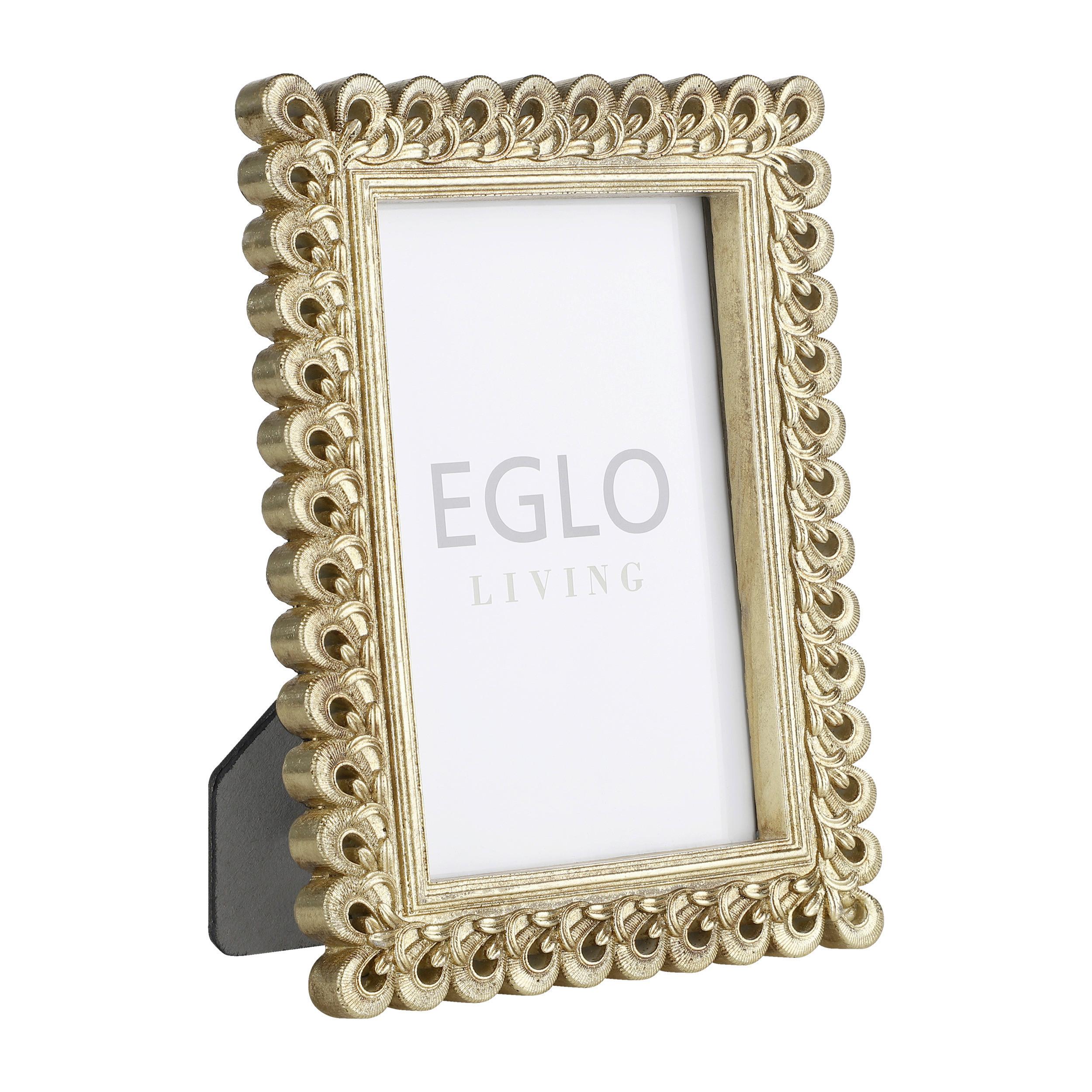 Rahmen Esashi Goldfarben ca. 15,5x20,5cm - Goldfarben, Trend, Glas/Kunststoff (15,5/2/20,5cm) - Eglo