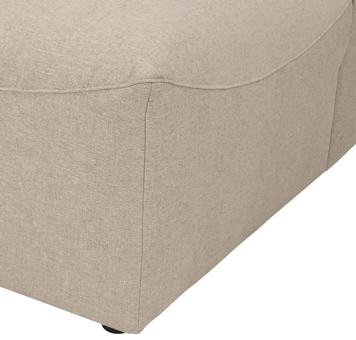 SOFAELEMENT LENA - Creme, Design, Kunststoff/Textil (100/73/100cm) - Max Winzer