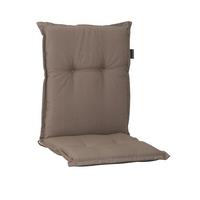Sesselauflagen-Set Pana 4-tlg.Niedriglehner Grau - Taupe, KONVENTIONELL, Textil (50/8/105cm) - Ambia Garden