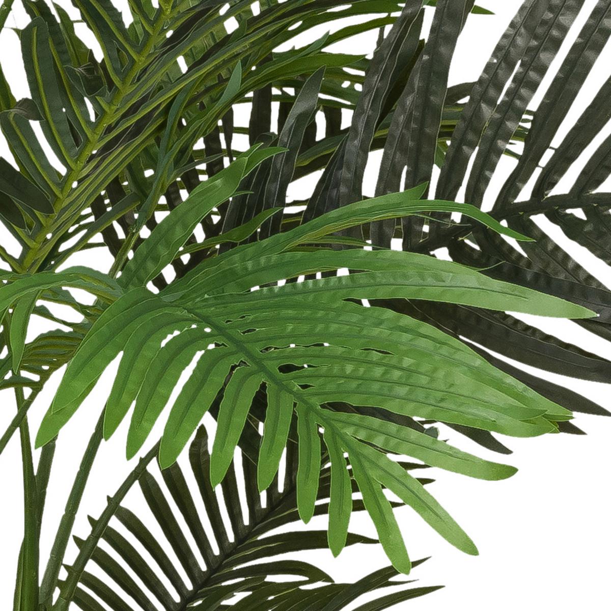 Umetna Rastlina Areca Ii - črna/zelena, Moderno, umetna masa (64/150/60cm) - MID.YOU
