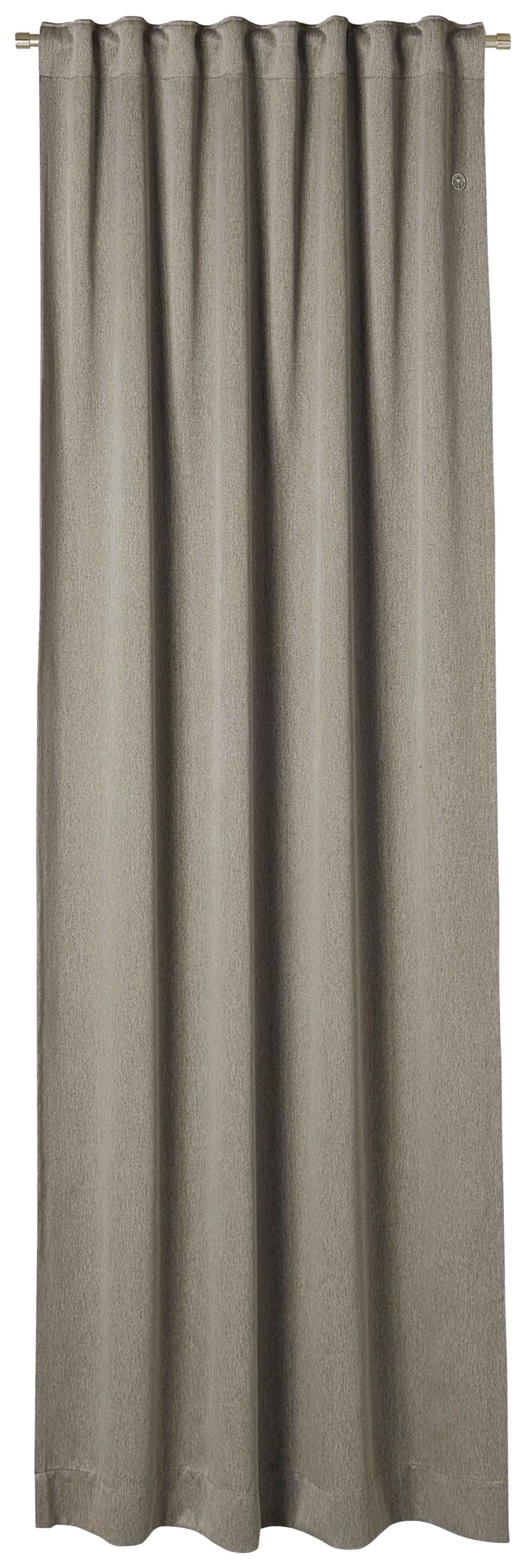 ZASŁONA GOTOWA J!PUREDIMOUT - kolor bagienny, Design, tkanina (130/250cm) - Joop!