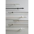 Vorhangstangenset Tonne aus Metall, ca. 140cm - Edelstahlfarben, Metall (140cm) - Mömax modern living Vorhangstangenset Tonne aus Metall, ca. 140cm - Edelstahlfarben, Metall (140cm) - Mömax modern living