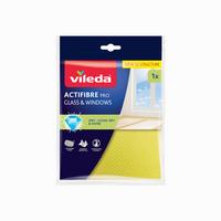 Mikroszálas Kendő Actifibre Pro Glass & Windows - sárga, Basics, műanyag (32/34,5cm) - Vileda