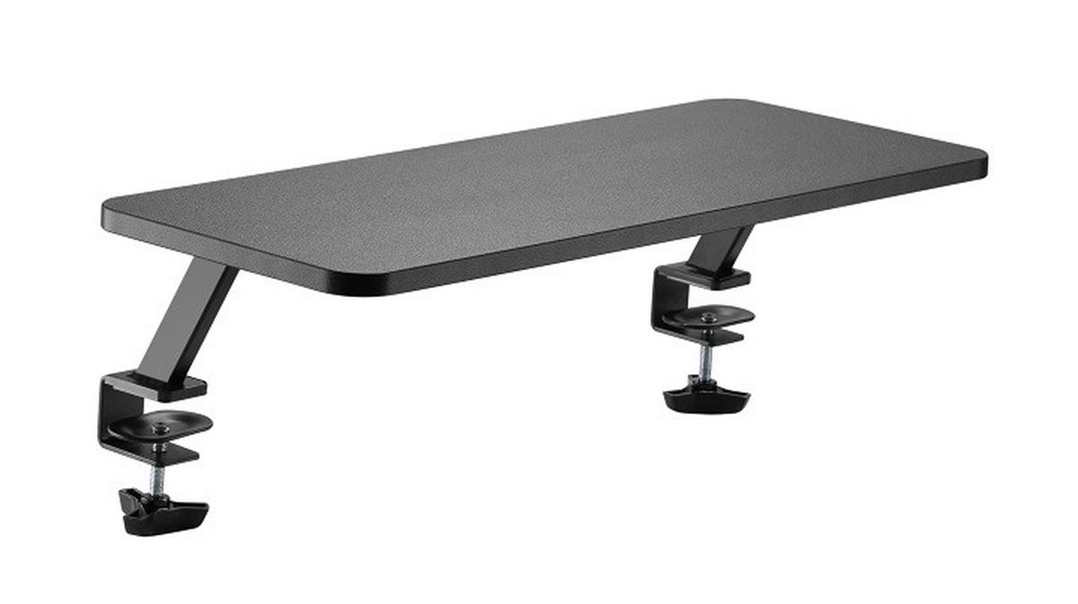 NADSTAWKA NA BIURKO CONOR SMALL  -EXKLUSIV- - czarny, Design, materiał drewnopochodny/metal (65/26/13cm) - Boxxx