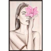 BILD stl-de-rouw-004-98x148-akvelt- - Hellbraun/Schwarz, Basics, Holz/Kunststoff (98/148/10cm)