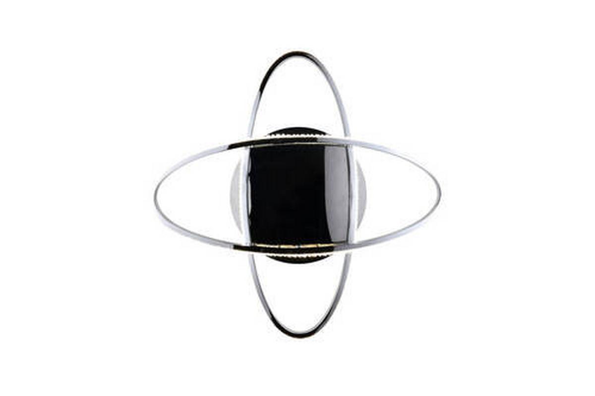LED-Deckenleucte Lane Chromfarbe max. 27 Watt - Chromfarben, KONVENTIONELL, Metall (58/58/9cm)