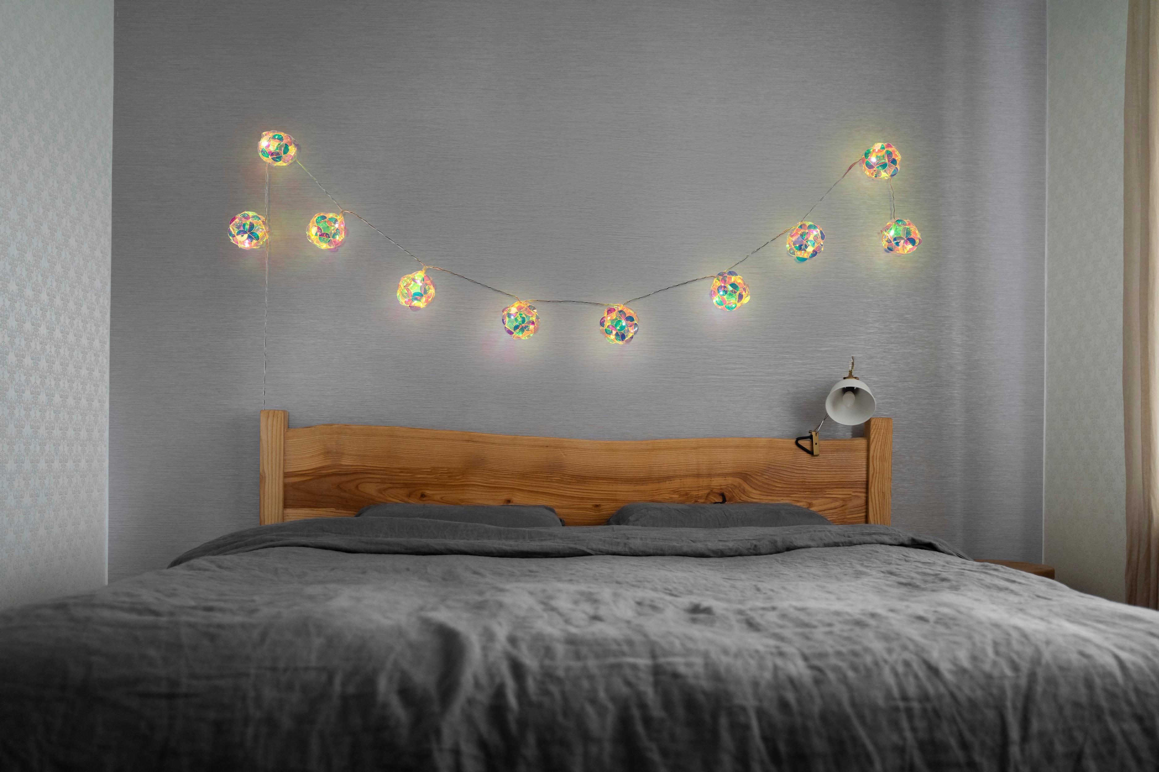 LICHTERKETTE LIEBE - Transparent/Perlmutt, MODERN, Kunststoff (165cm) - Mömax