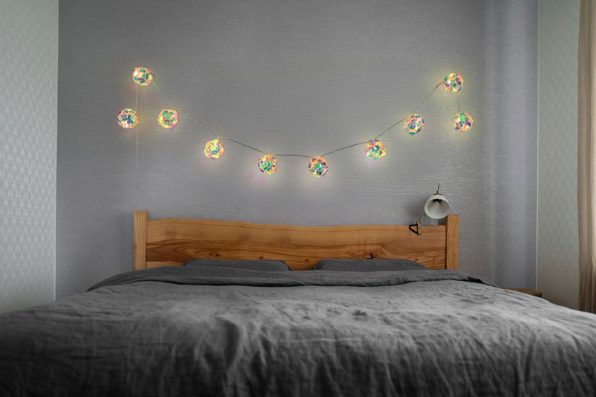 Lichterkette Liebe Perlmutt max. 0,3 Watt - Transparent/Perlmutt, MODERN, Kunststoff (165cm) - Mömax