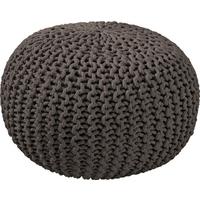 Sitzkissen Aline in Anthrazit ca. 50x30cm - Anthrazit, Textil (50/30cm) - Premium Living