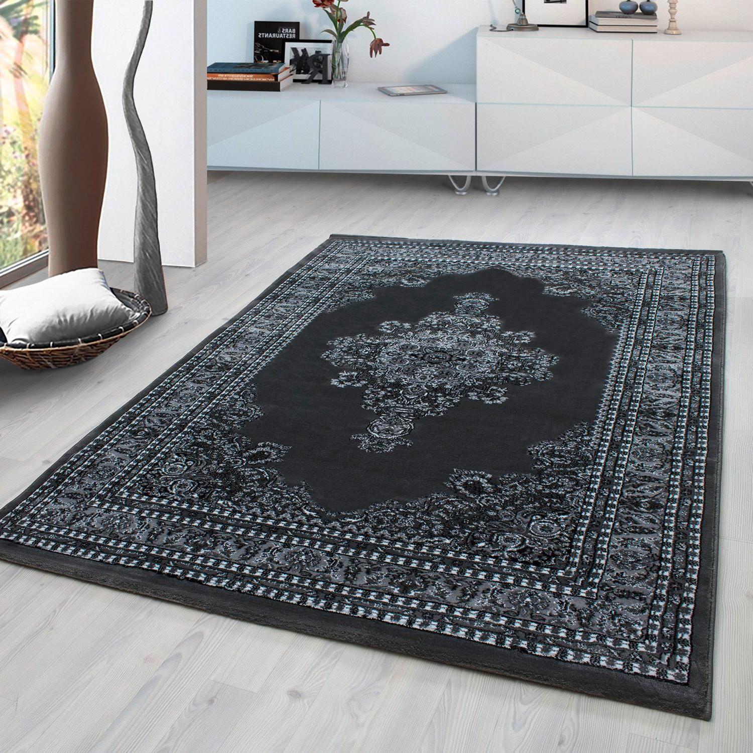 Preproga Marrakesh, 200x290cm, Siva - siva/črna, Konvencionalno, tekstil (200/290cm) - Esposa