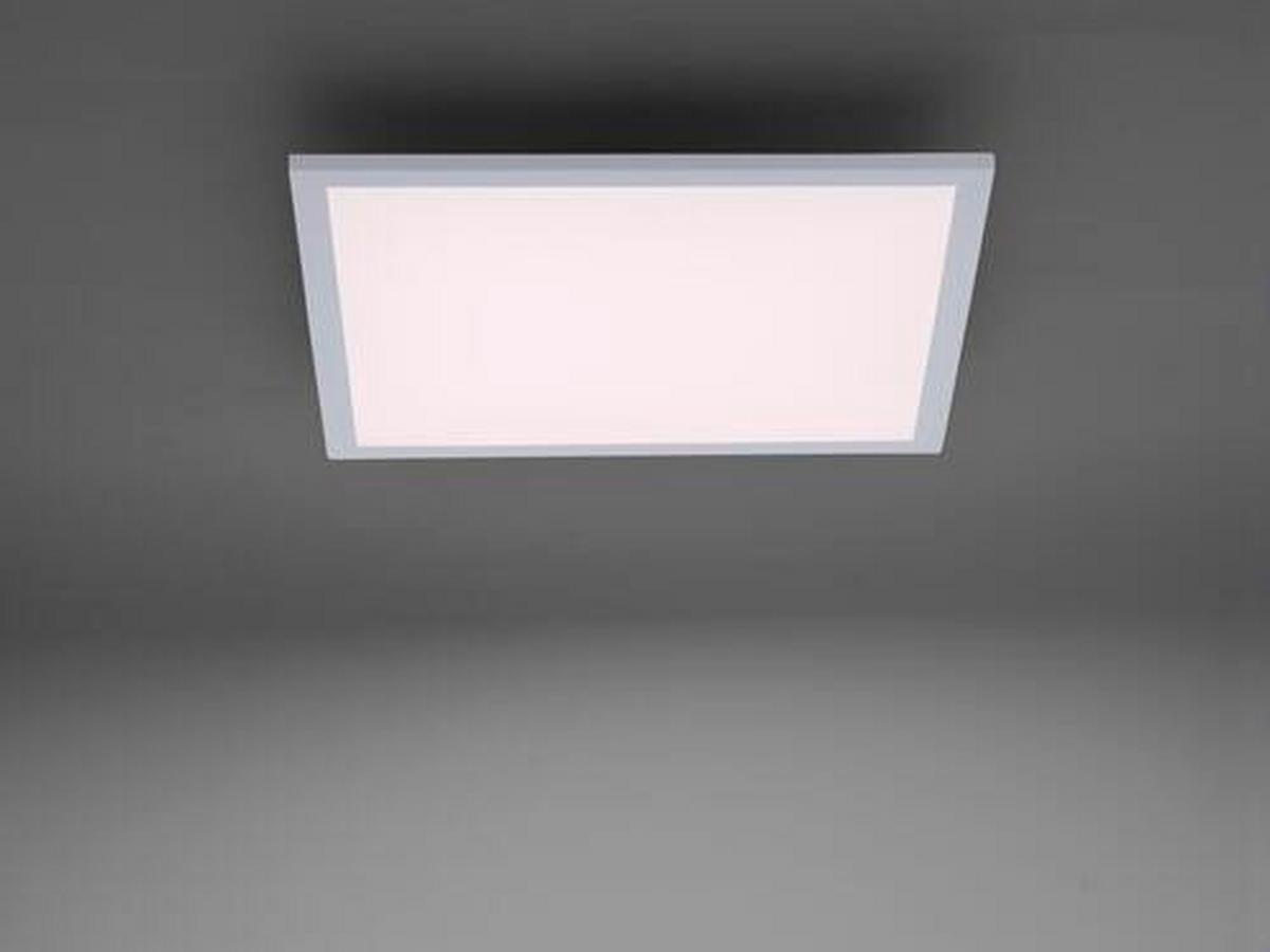 LED-Deckenleuchte Lolasmart max. 24 Watt - Weiß, MODERN, Kunststoff/Metall (45/45/5,6cm)
