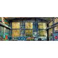 Glasbild Industrial, ca. 50x125x2cm - Multicolor, LIFESTYLE, Glas (50/125/2cm)