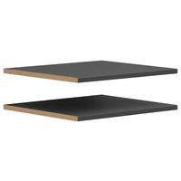 Einlegeboden Multistauraum Graphitfarben - Graphitfarben, Modern, Holzwerkstoff (42/1,5/36cm) - Premium Living