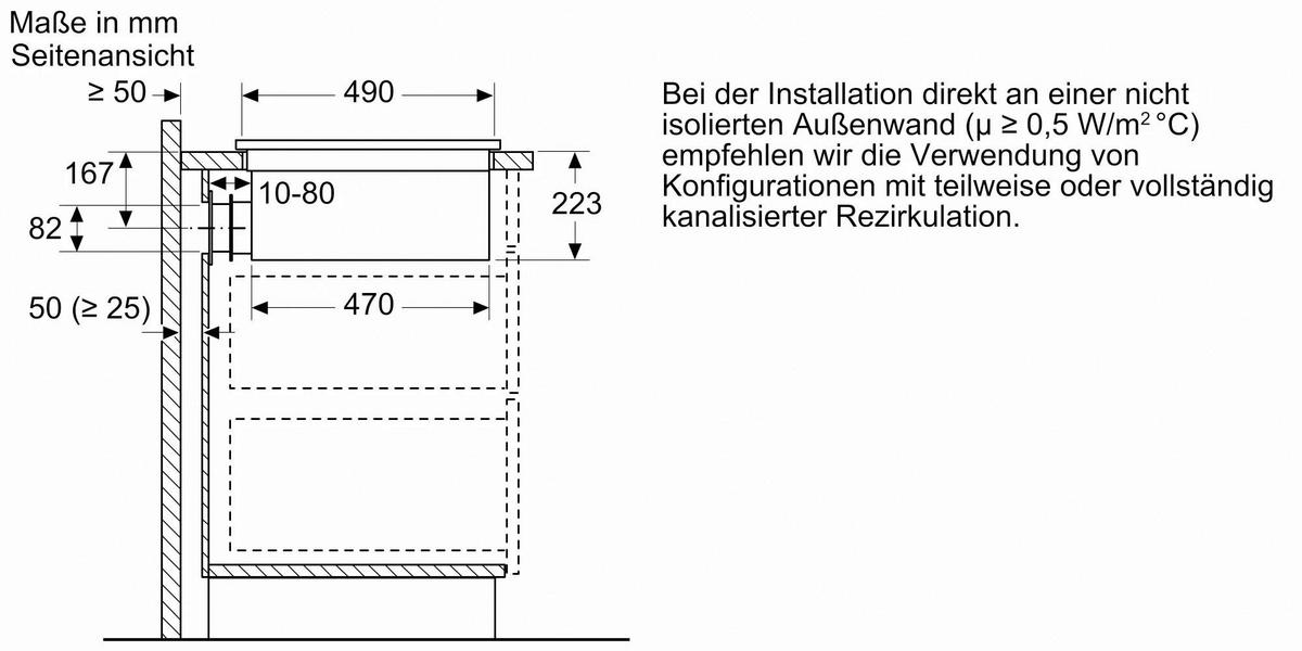Kochfeld-Dunstabzug-Kombi PXX890D51E, schwarz - Schwarz, MODERN, Glas (81,6cm) - Bosch