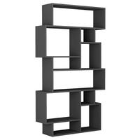 Knjižna Omara Karmato - antracit, Design, leseni material (96/169/26cm) - Livetastic